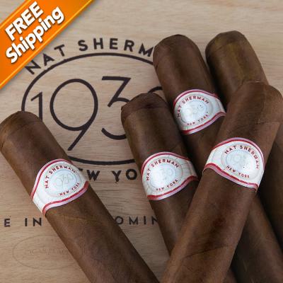 Nat Sherman 1930 Rothschild Pack of 5 Cigars [CL0719]-www.cigarplace.biz-31